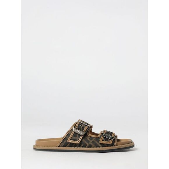 Fendi Sandals Men Tobacco